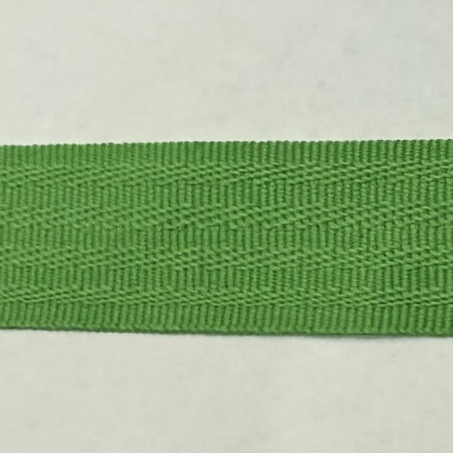 Poly Binding Tape 25mm Lime Green Per Mtr